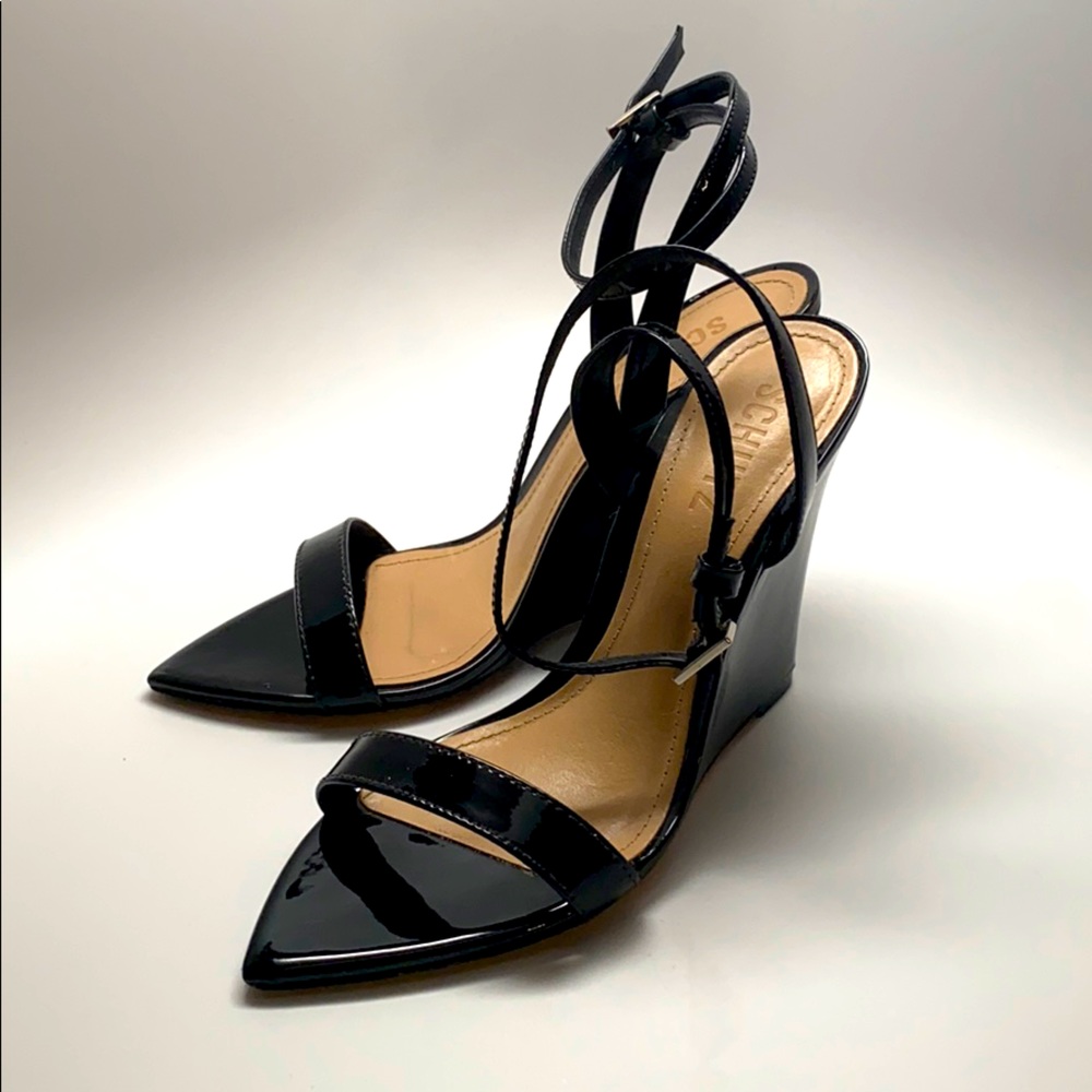 Schütz Raquel Patent Wedge Sandal